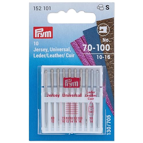 Prym Nähmaschinennadeln – Standard – Nr. 70 – 100 x 10 Stück von Prym