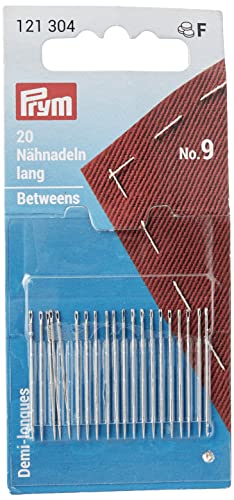 Prym Quilting Needles, Legierter Stahl, Silber, One Size von Prym