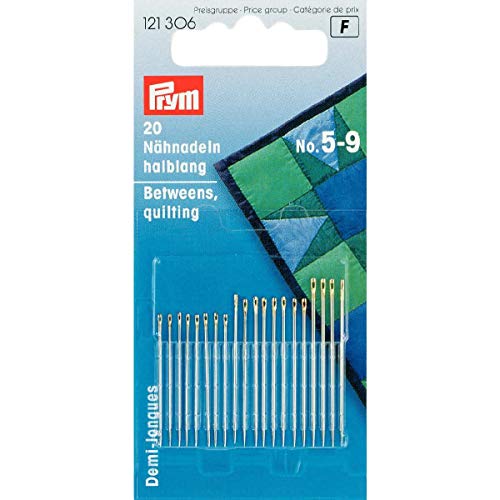 Prym Nähnadeln, halblang, Nr. 5-9, 20 Stück Prym Nähnadeln, halblang, Nr. 5-9, 20 Stück von Prym