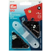 Ösen mit Scheiben brüniert 5mm 40 Stück Ösen mit Scheiben brüniert 5mm 40 Stück von Prym