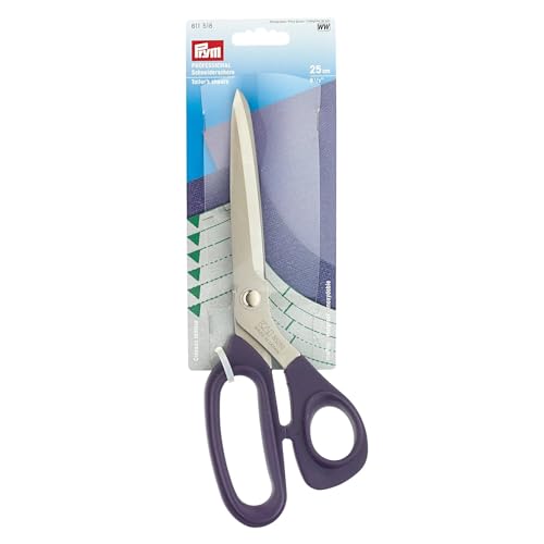 Prym Professional Schneiderschere 9 1/2'' 25 cm, Edelstahl, Blau von Prym