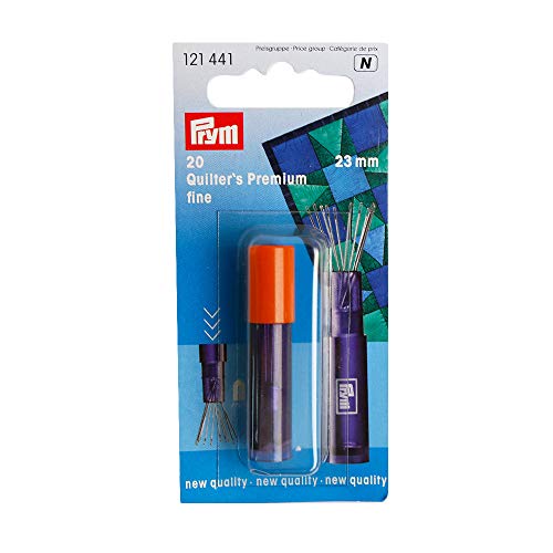 Prym Quilting Nähnadeln, Legierter Stahl, Silber, Einheits Größe, 20 Prym Quilting Nähnadeln, Legierter Stahl, Silber, Einheits Größe, 20 von Prym