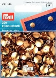 Prym Reißbrettstifte, Weiß, goldfarbig, 220 Stück Prym Reißbrettstifte, Weiß, goldfarbig, 220 Stück von Prym
