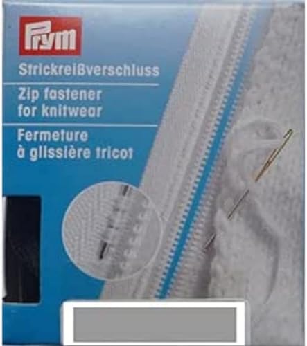 Prym Reißverschluss, Kunststoff, grau, Einheitsgröße Prym Reißverschluss, Kunststoff, grau, Einheitsgröße von Prym