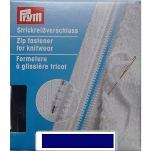 Prym Reißverschluss, Polyester Metall Kunststoff, blau, Einheitsgröße Prym Reißverschluss, Polyester Metall Kunststoff, blau, Einheitsgröße von Prym