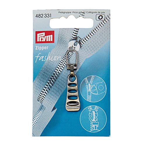 Prym Fashion-Zipper Leiter altmessing, Fabric, Gold, 1 Stück von Prym
