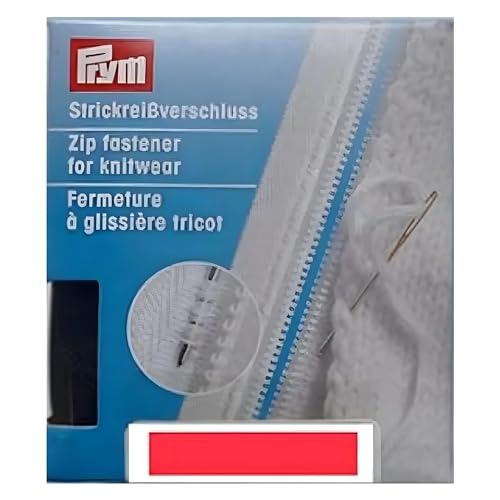 Prym 478.940-722 Divisible Zipper, Red, One Size von Prym