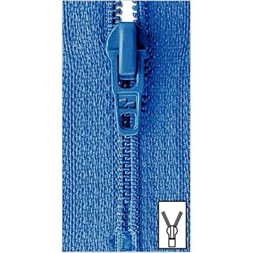 Prym Reißverschluss Spirale nicht teilbar S1 FLA 235 azurblau 12 cm von Prym