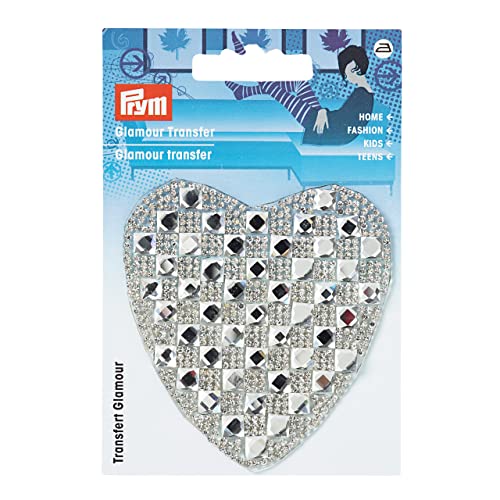 Prym 926632 Applikation Glamourtransfer Herz Silber Prym 926632 Applikation Glamourtransfer Herz Silber von Prym