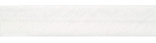 Prym Schrägband, Baumwolle, Weiß, 20 mm Falzung 40/20, 25 m Prym Schrägband, Baumwolle, Weiß, 20 mm Falzung 40/20, 25 m von Prym
