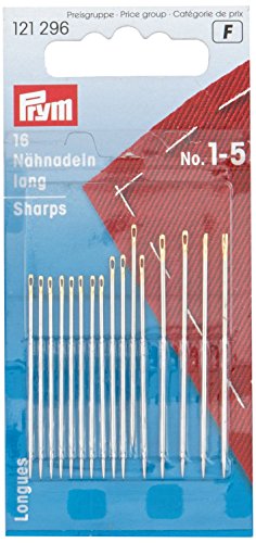Prym Sewing Needles, Silber, No.1-5, 16 Stück, KTE von Prym