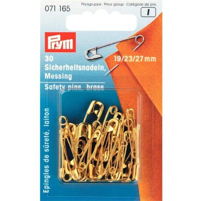 Sicherheitsnadeln gold 3 Gr. 30 Stück Sicherheitsnadeln gold 3 Gr. 30 Stück von Prym