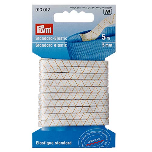 Prym Standard-Elastic 5 mm weiß, Polyester Prym Standard-Elastic 5 mm weiß, Polyester von Prym