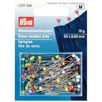 Stecknadeln mit Glaskopf mehrfarbig 30mm 10g Stecknadeln mit Glaskopf mehrfarbig 30mm 10g von Prym