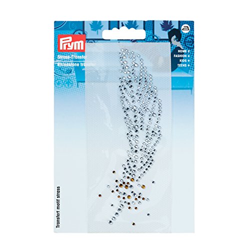 Prym Strass Transfer Feder, Silber/Gold, 15,7 x 10,4 x 0,2 cm von Prym