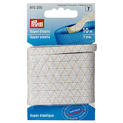 Prym Super-Elastic 7 mm weiß von Prym