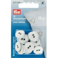 Wäscheknopf 15mm Leinen 18 Stück von Prym