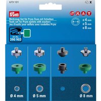 Prym Werkzeug-Set für Prym Ösen mit Scheiben, 4, 5 und 8 mm Prym Werkzeug-Set für Prym Ösen mit Scheiben, 4, 5 und 8 mm von Prym