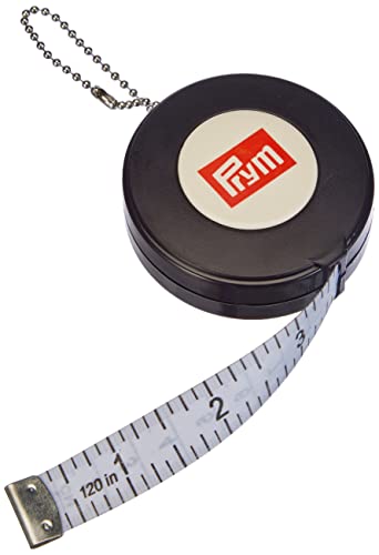 Prym 28226 Rollmaßband Jumbo, 300 cm / 120 inch, PVC, weiß, 5 cm von Prym