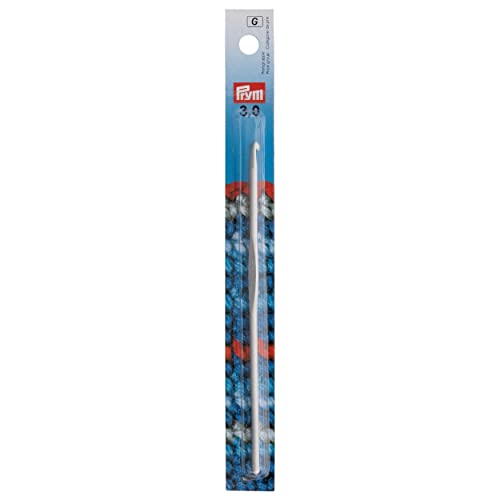 Woll-Häkeln. o. Griff ALU 532 grau 14 cm 3,00 mm von Prym