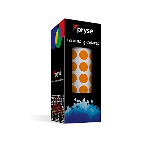 Pryse 1041004 – Klebeetiketten Stickern, Orange von Pryse