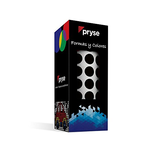 Pryse 1041005 – Klebeetiketten Stickern, Schwarz von Pryse