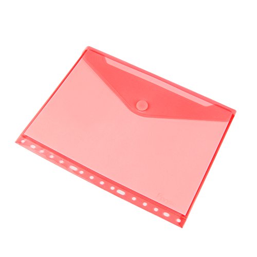 Pryse 4170002 - Dokumententaschen A4 Velcro Multitaladro rot von Pryse
