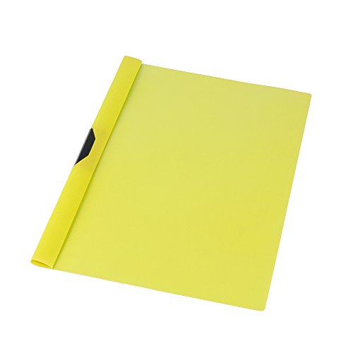 Pryse 4300005 – Dossier Clip für 30 Blatt, A4, gelb von Pryse