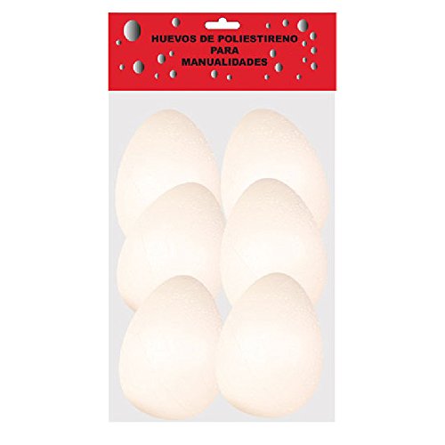 Pryse 5080055 – Pack von 6 eiern aus Polystyrol, 50 mm von Pryse