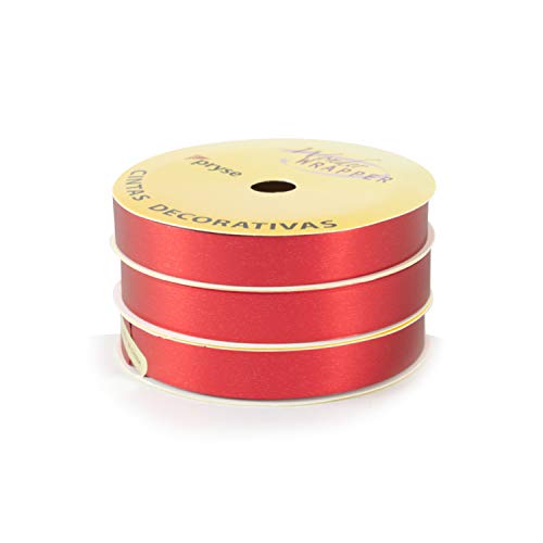 Pryse Geschenkband, Rot (3240001) von Pryse