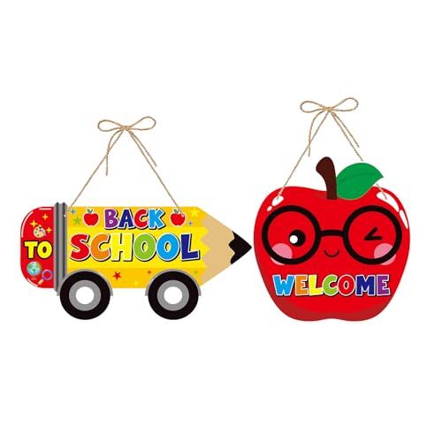 1 Stück/2 Stück Willkommensschule Türdekoration Handgefertigtes Papier Türhänger Papier Hängeschilder Klassenzimmer Party 1 Stück/2 Stück Willkommensschule Türdekoration Handgefertigtes Papier Türhänger Papier Hängeschilder Klassenzimmer Party von Psdndeww