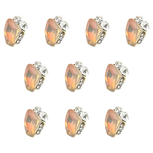10 PCs Herzform Nagel Art Charms Art Strauchsteine Square Nagel Charms Art Supplies Manicure Accessoires 10 PCs Herzform Nagel Art Charms Art Strauchsteine Square Nagel Charms Art Supplies Manicure Accessoires von Psdndeww