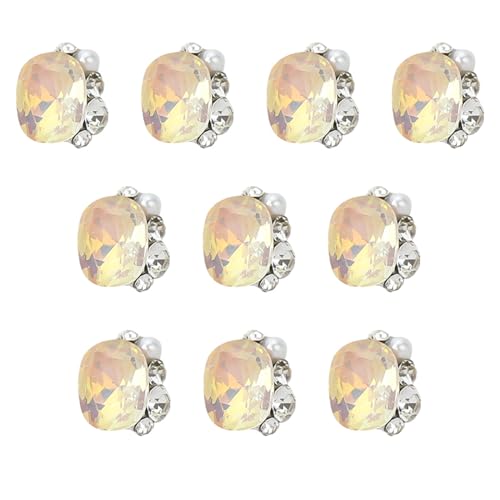 10 PCs Herzform Nagel Art Charms Art Strauchsteine Square Nagel Charms Art Supplies Manicure Accessoires 10 PCs Herzform Nagel Art Charms Art Strauchsteine Square Nagel Charms Art Supplies Manicure Accessoires von Psdndeww