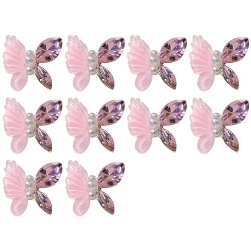 10x/Pack 3d Nägel Charme Schmetterling Perlen Nägel Kunst Charme Nägel Kunstdekorationen Für Acrylnägel Schmuck Schmuck von Psdndeww