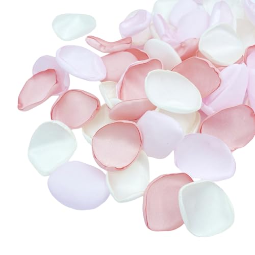 200 Rosenblätter aus Polyestergewebe für ein wunderbares Andenken für Hochzeiten oder besondere Ereignisse von Psdndeww