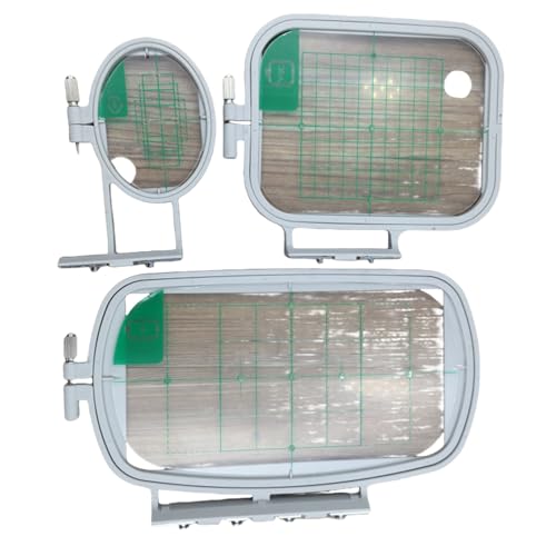 3 x Multifunktions-Stickrahmen für LB6770PRW LB6800PRW HE120 HE240 500D 900D 950D SE270D SE350 SE400 von Psdndeww
