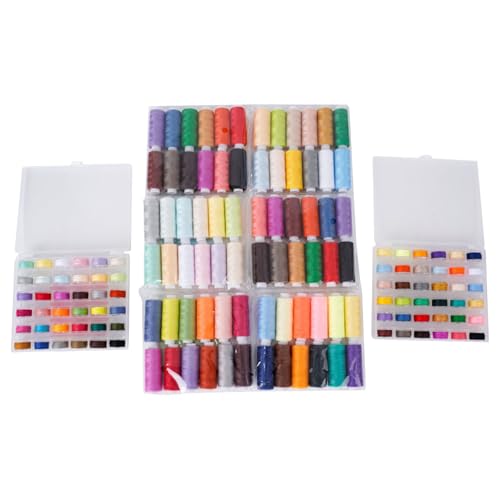 36 Spulen Polyester-Nähgarn, 36 Spulen, 36 Farben, 36 Farben, Nähmaschine mit Aufbewahrungsbox 36 Spulen Polyester-Nähgarn, 36 Spulen, 36 Farben, 36 Farben, Nähmaschine mit Aufbewahrungsbox von Psdndeww