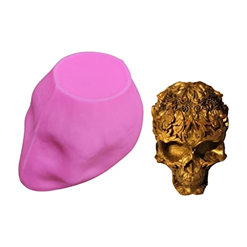 3D Relief Blume Totenkopf Deko Seife Silikonseife Gießharz Dekoration Seife von Psdndeww