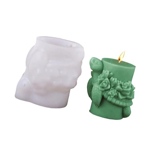 3D Schildkrötenfigur aus Silikon für die Herstellung von Meerestieren und Gips von Psdndeww