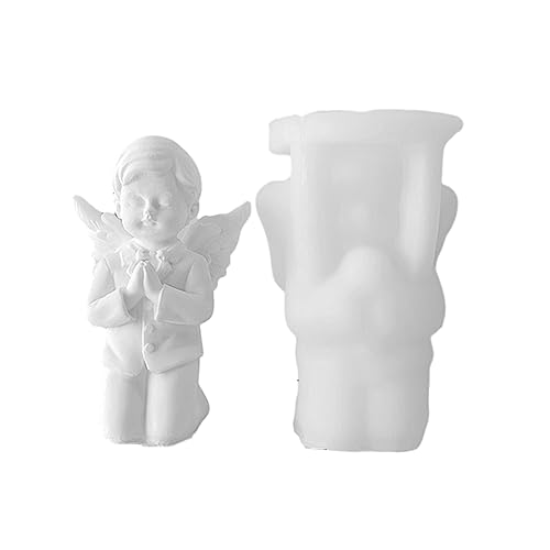 3d Engel Kerze Silikonform Handgefertigte Seife Kerze Herstellung Von Formen Epoxidharz Schimmel Kuchen Schokoladenschimmeldekoration Dekoration von Psdndeww