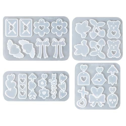 4 Stück personalisierbarer kreativer Schmuck mit Kirsch-Design und robusten Silikon-Ohrsteckern in Mehrzweckgröße 4 Stück personalisierbarer kreativer Schmuck mit Kirsch-Design und robusten Silikon-Ohrsteckern in Mehrzweckgröße von Psdndeww