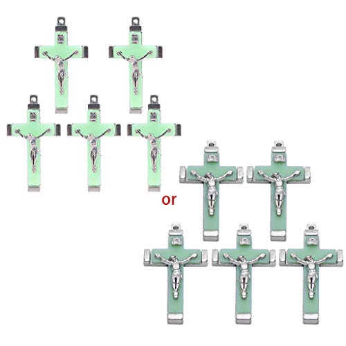 5 x Metall Kruzifix Anhänger für Halskettenherstellung 5 x Metall Kruzifix Anhänger für Halskettenherstellung von Psdndeww