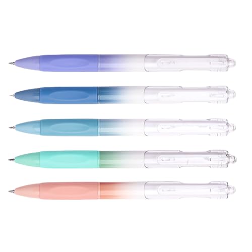 5 x einziehbare Füllfederhalter, 0,5 mm, Gelschreiber, schwarze Tinte, ästhetischer Gelschreiber 5 x einziehbare Füllfederhalter, 0,5 mm, Gelschreiber, schwarze Tinte, ästhetischer Gelschreiber von Psdndeww