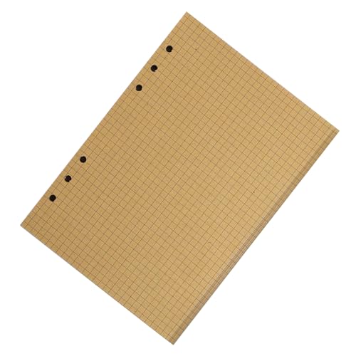 80 Blatt kariert Papier 5 Blatt mit nachfüllbarem Liner, 6 Löcher, Nachfülleinsatz 80 Blatt kariert Papier 5 Blatt mit nachfüllbarem Liner, 6 Löcher, Nachfülleinsatz von Psdndeww