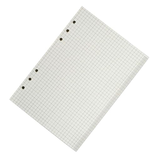 80 Blatt kariert Papier 5 Blatt mit nachfüllbarem Liner, 6 Löcher, Nachfülleinsatz 80 Blatt kariert Papier 5 Blatt mit nachfüllbarem Liner, 6 Löcher, Nachfülleinsatz von Psdndeww