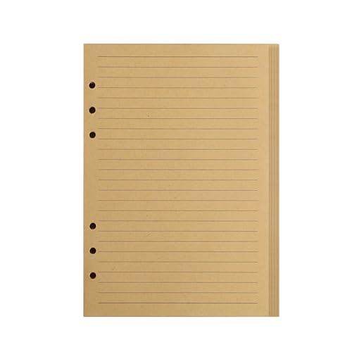 80 Blatt kariert Papier 5 Blatt mit nachfüllbarem Liner, 6 Löcher, Nachfülleinsatz 80 Blatt kariert Papier 5 Blatt mit nachfüllbarem Liner, 6 Löcher, Nachfülleinsatz von Psdndeww