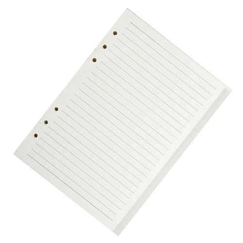 80 Blatt kariertes Papier, 5 Blatt, nachfüllbar, 6-Loch, Nachfülleinsatz 80 Blatt kariertes Papier, 5 Blatt, nachfüllbar, 6-Loch, Nachfülleinsatz von Psdndeww