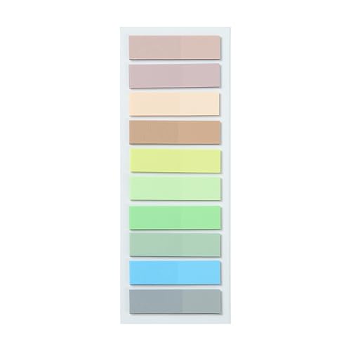 Bunte Haftnotizen Klebe-Seitenmarker Sticky Pad Transluzenz Indexe Tabs Memos Pad Ästhetische Indexe Aufkleber Bunte Notizen Memos Transluzenz Tabs Selbstklebende Seitenmarkierungen von Psdndeww