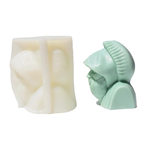 Flexible Silikonform für ältere Menschen, zartes älteres Gesicht, Duftkerze, Silikonform für künstlerische Akzente zu Hause Flexible Silikonform für ältere Menschen, zartes älteres Gesicht, Duftkerze, Silikonform für künstlerische Akzente zu Hause von Psdndeww