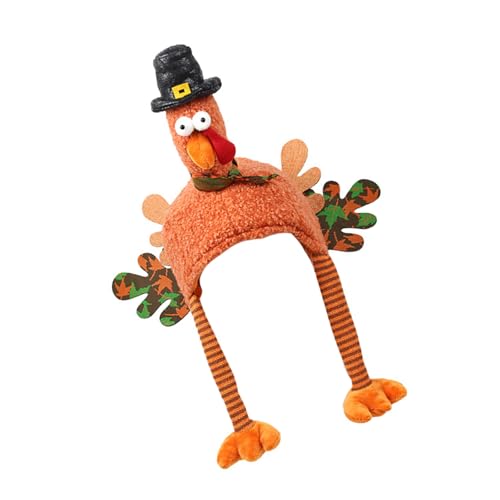 Fröhlicher Truthahnhut für Erwachsene, Plüsch, Truthahnhut, einzigartige Mütze, Dekoration, Weihnachten, Erntedankfest, Festival Fröhlicher Truthahnhut für Erwachsene, Plüsch, Truthahnhut, einzigartige Mütze, Dekoration, Weihnachten, Erntedankfest, Festival von Psdndeww